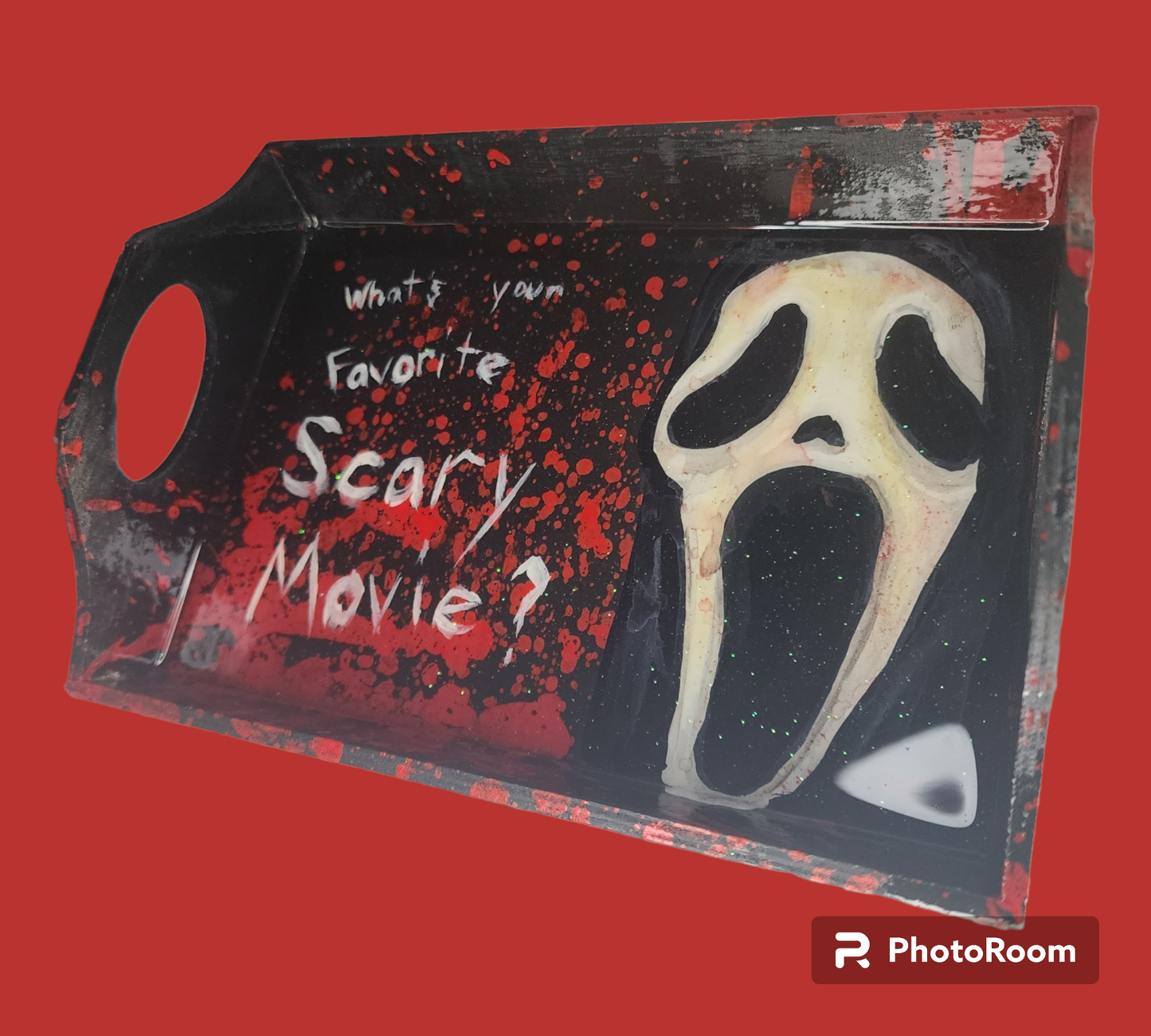 Ghostface Wooden Tray